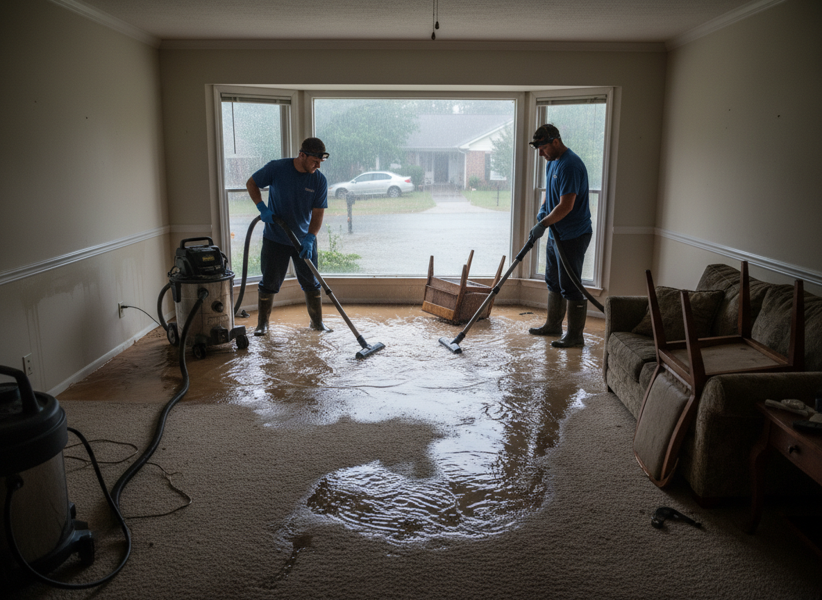 Heavy Rain and Flash Flooding in Decatur: When Indoor Water Needs Extraction