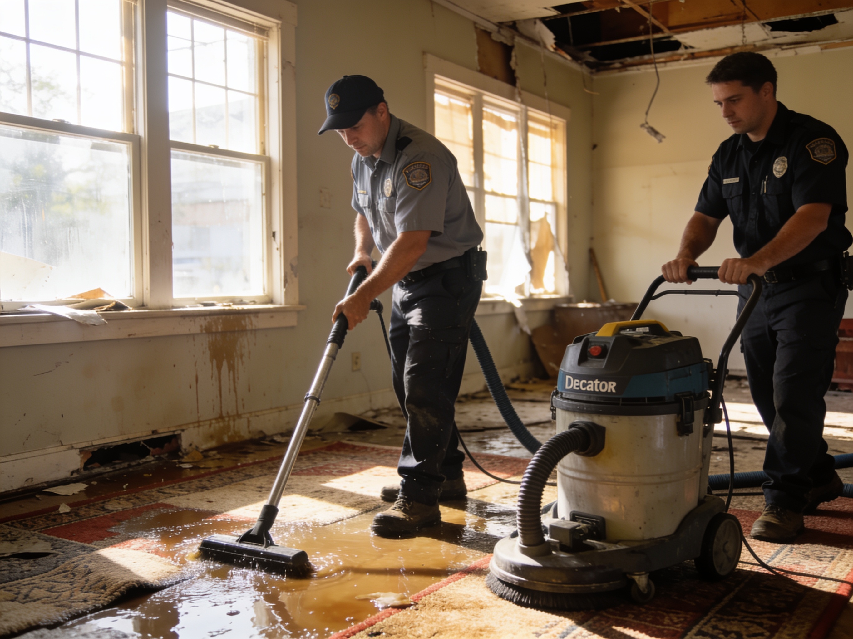 emergency water extraction by Decatur Water Response in Decatur, AL