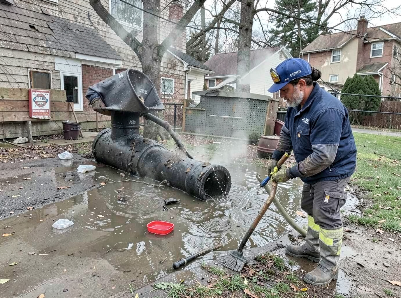 emergency water extraction in Old Decatur —